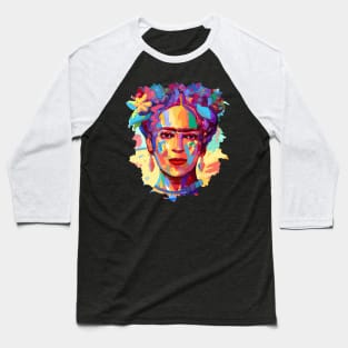 Kahlo's Cultural Influence Baseball T-Shirt